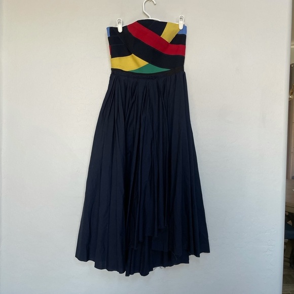 Joie LATIKA STRAPLESS DRESS IN MIDNIGHT size 2 - Picture 2 of 7